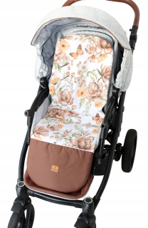 Vložka do kočíka Flower Maggie XXL vložka do kočíka 100 cm